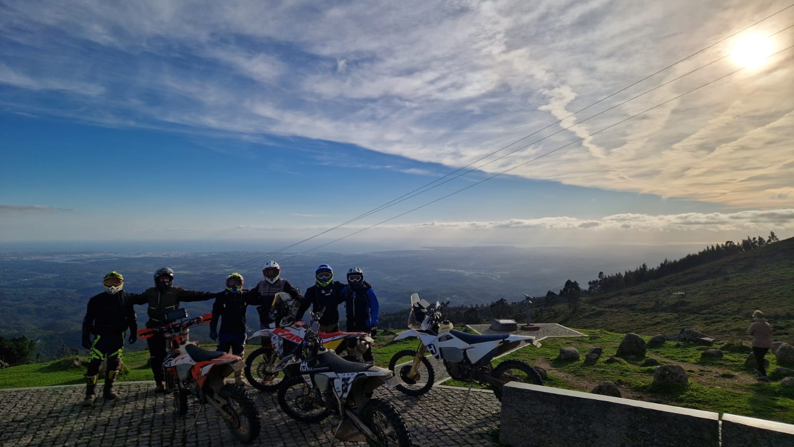 ruta moto off road Portugal España