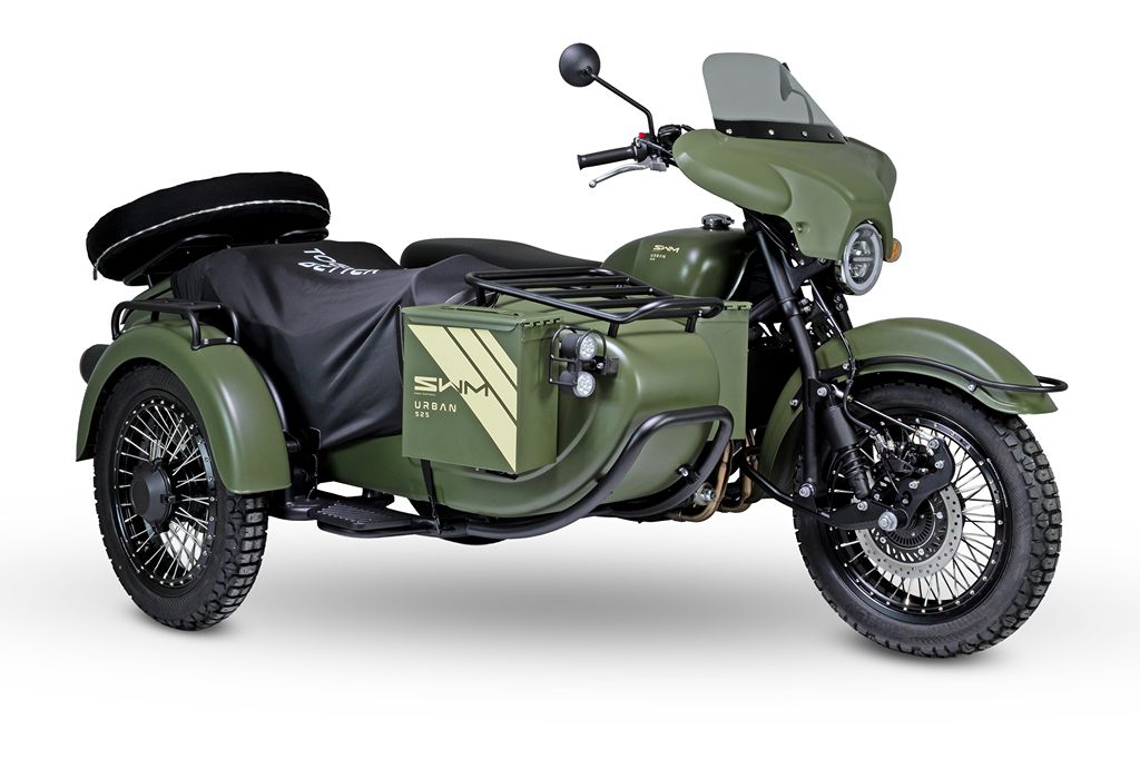 SWM SIDECAR URBAN 525 VERDE